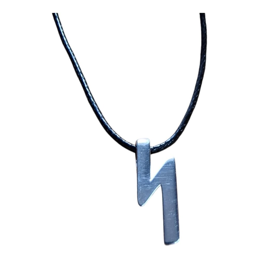 Sterling Silver Viking Rune Necklace Norse Nordic Celtic Protection Amulet